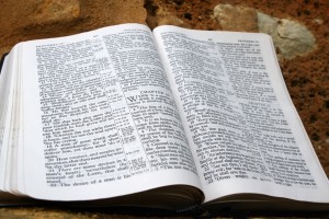 open bible