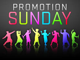 promotion Sunday